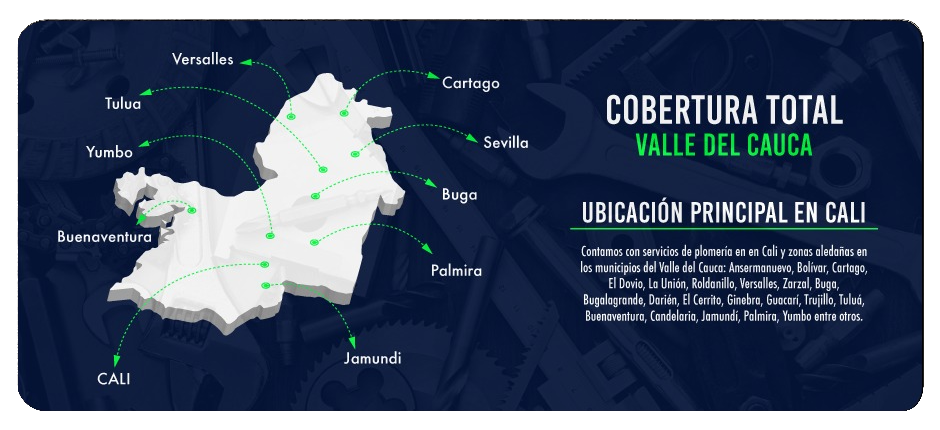 mantenimiento de sistemas de plomería Cali